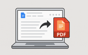 Como converter Google Docs para PDF em segundos