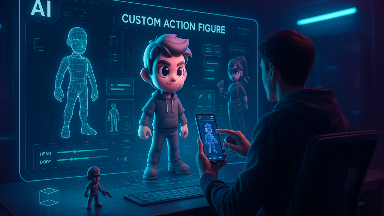 Como criar seu próprio boneco personalizado com IA