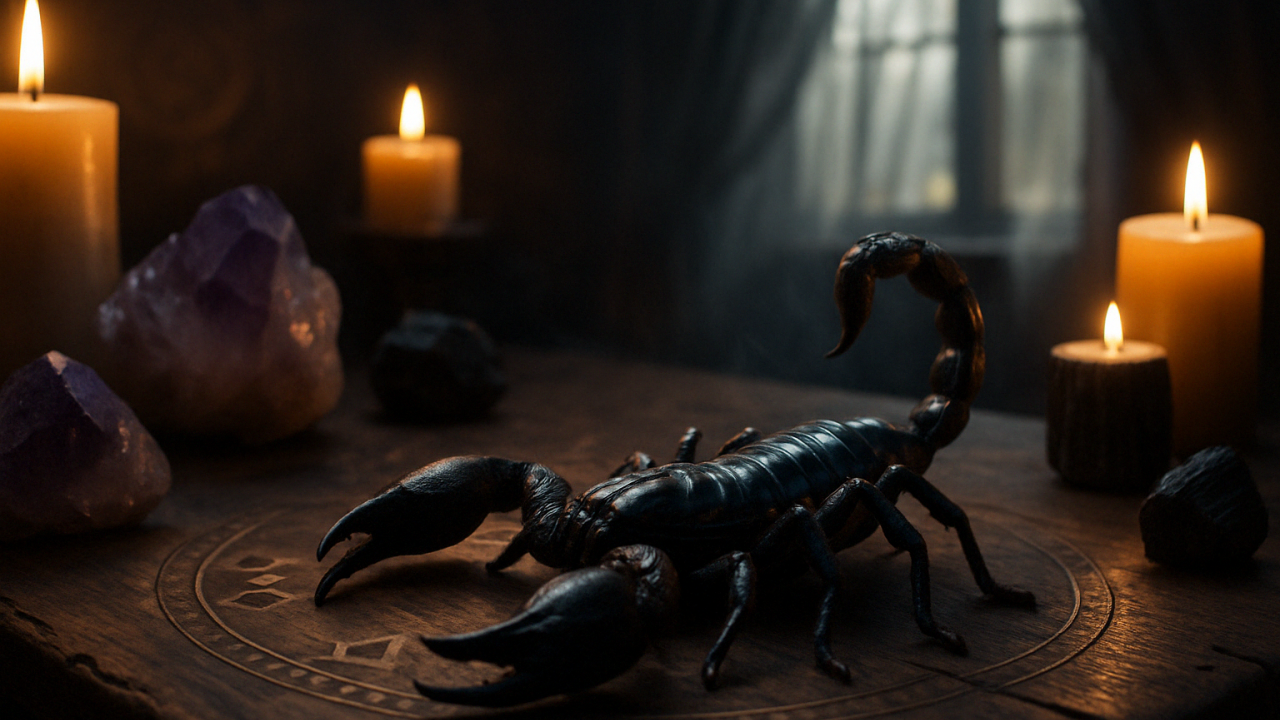Escorpião preto: Descubra o verdadeiro significado e o que ele quer te alertar