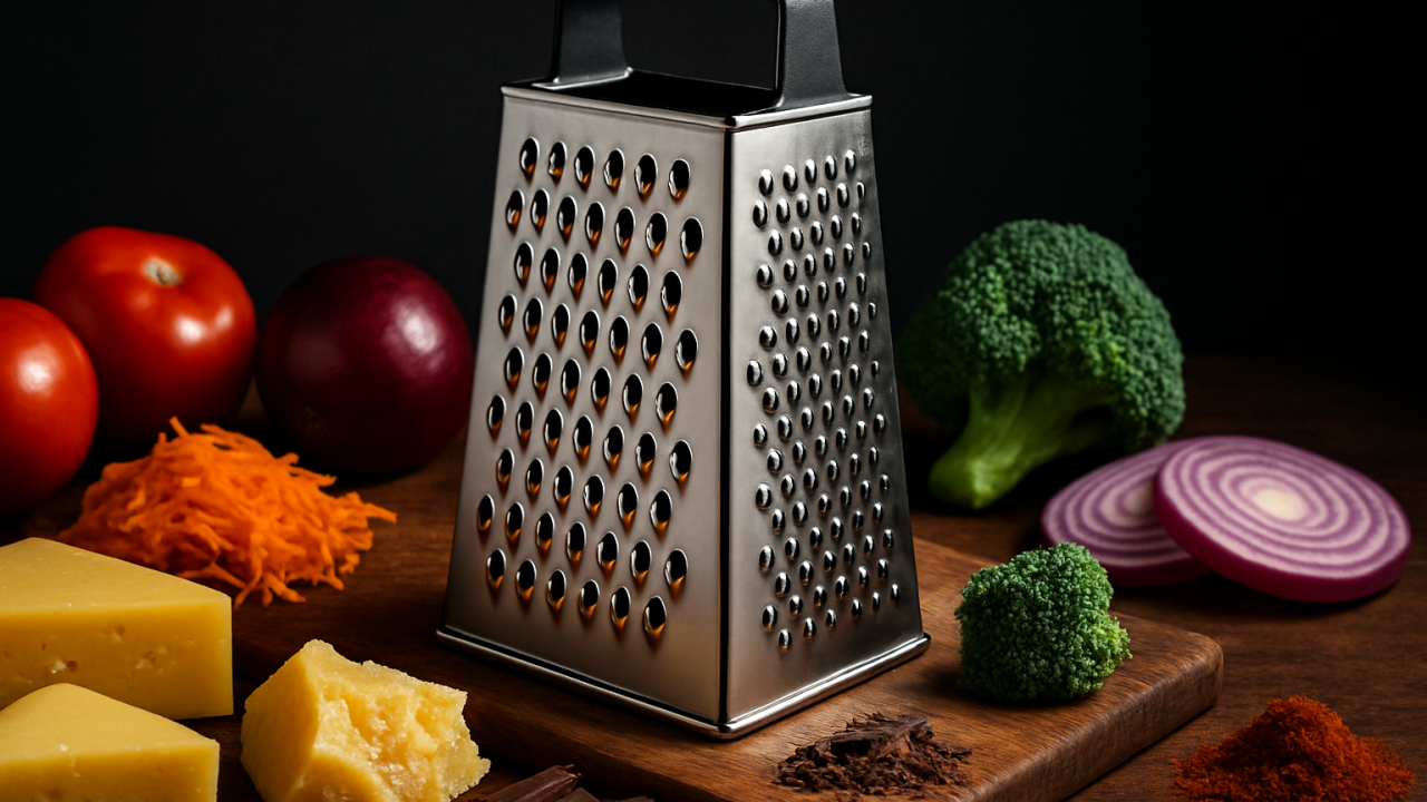 Descubra como usar cada lado do ralador e revolucione suas receitas na cozinha