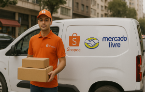 Entregador de Aplicativo: Compare os ganhos na Shopee vs Mercado Livre e descubra qual vale mais
