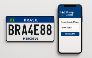 Como descobrir a cidade de um veículo pela placa Mercosul