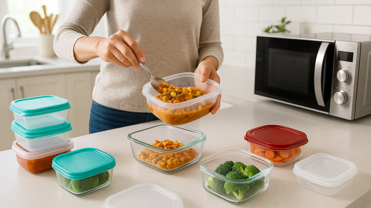 Armazenamento de Alimentos: Como usar potes plásticos sem comprometer sua saúde