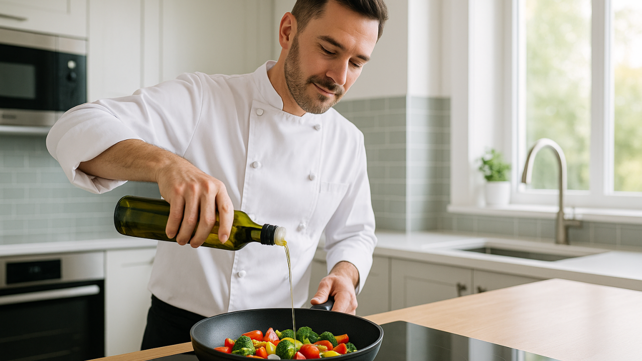 Os 4 melhores óleos para cozinhar e 4 que você deve evitar