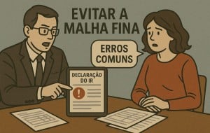 Fique alerta: falhas na declaração pré-preenchida do IR 2025 podem levar à malha fina