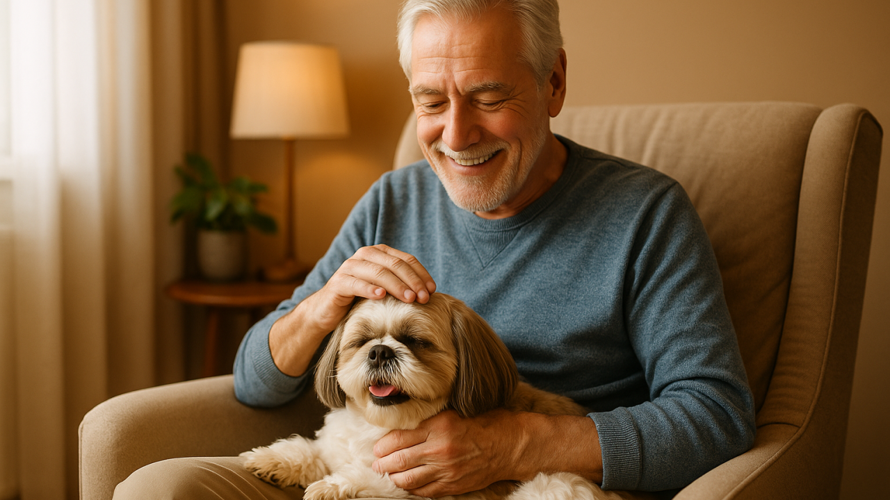 Companheiros Ideais: 7 Melhores raças de cachorro para idosos