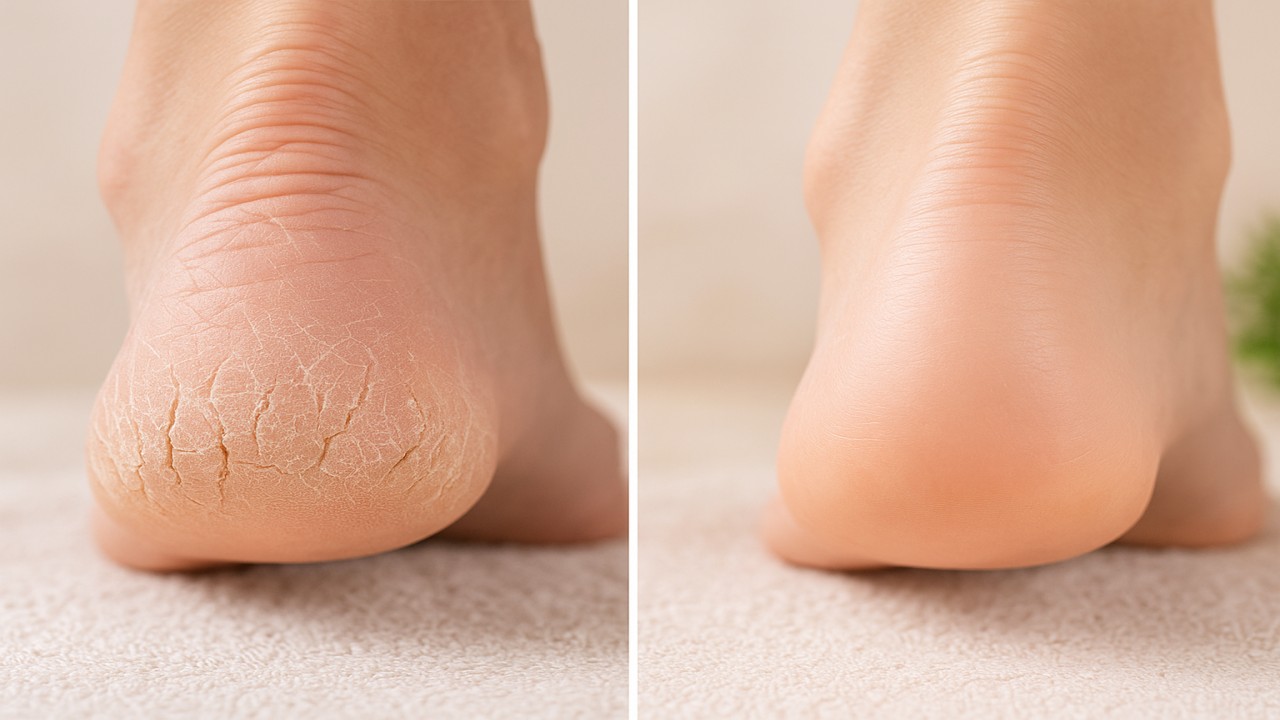 Como transformar pés ressecados em macios e jovens em 3 passos