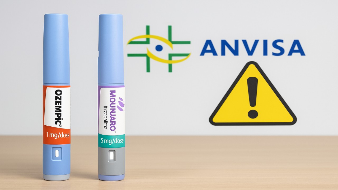 Alerta ANVISA: Golpes com Ozempic e Mounjaro preocupam especialistas em saúde