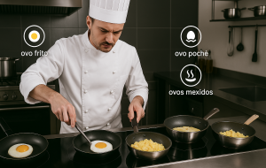 Técnicas culinárias: Domine 5 métodos para preparar ovos