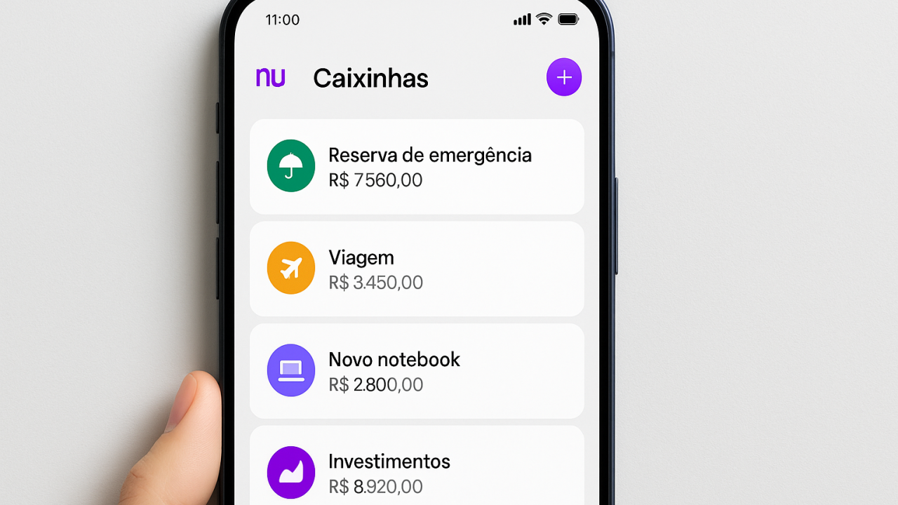 Caixinhas Nubank: Como potencializar investimentos com 120% CDI