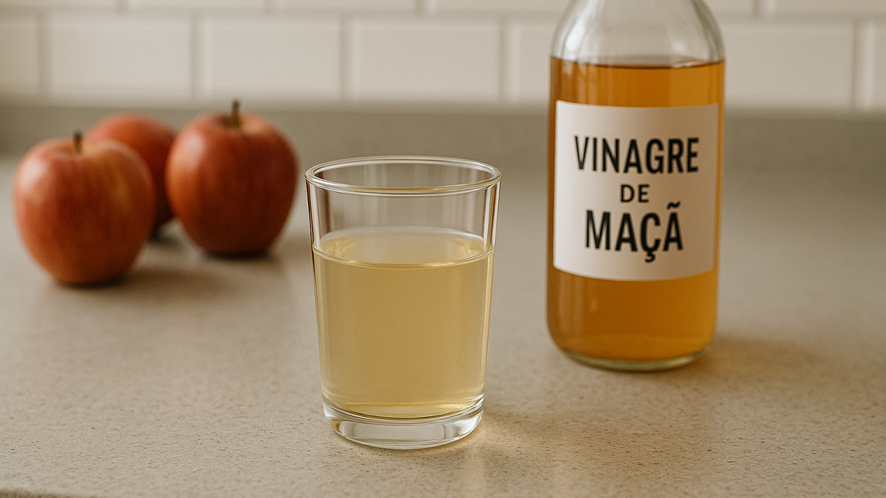 Shot matinal com vinagre de maçã: Benefícios comprovados
