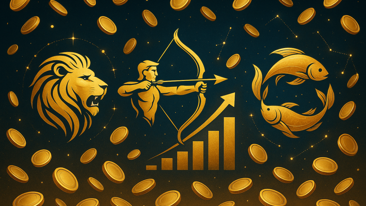 Três signos prontos para prosperidade financeira surpreendente