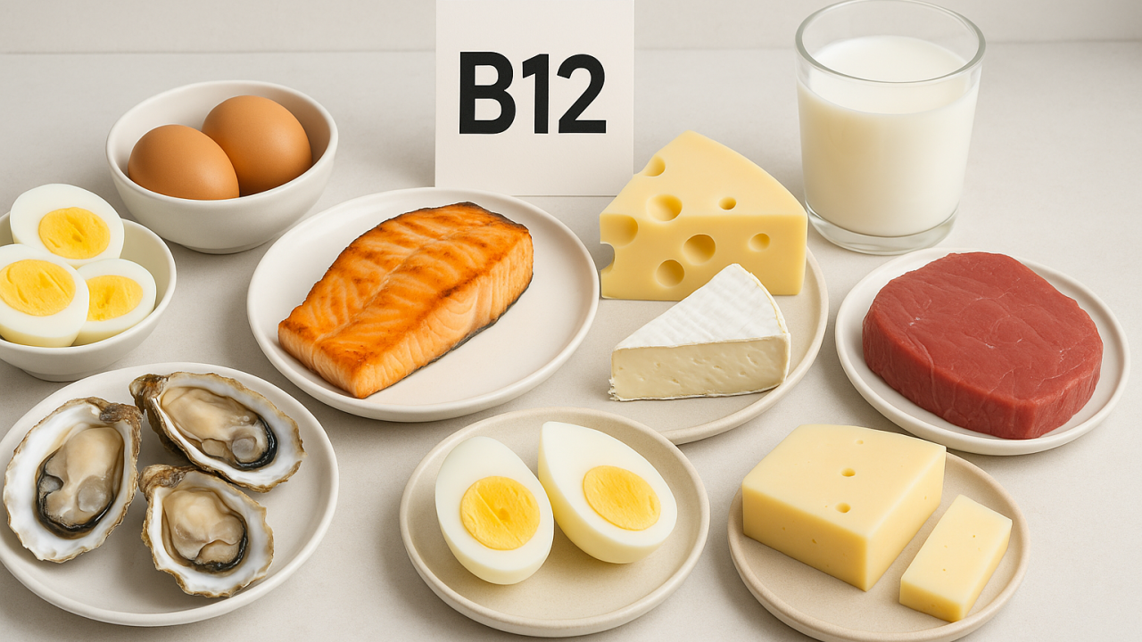 8 Alimentos ricos em vitamina B12 que você precisa conhecer