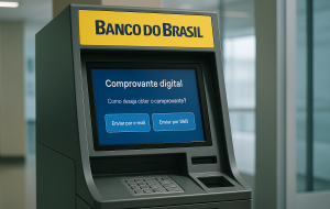 BB lança comprovantes digitais via WhatsApp em caixas eletrônicos