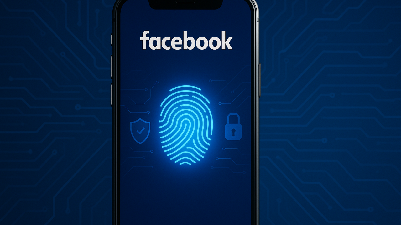 Facebook revoluciona segurança com login sem senha por biometria