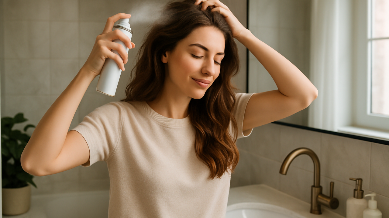 Shampoo seco: Solução prática ou vilão dos cabelos?