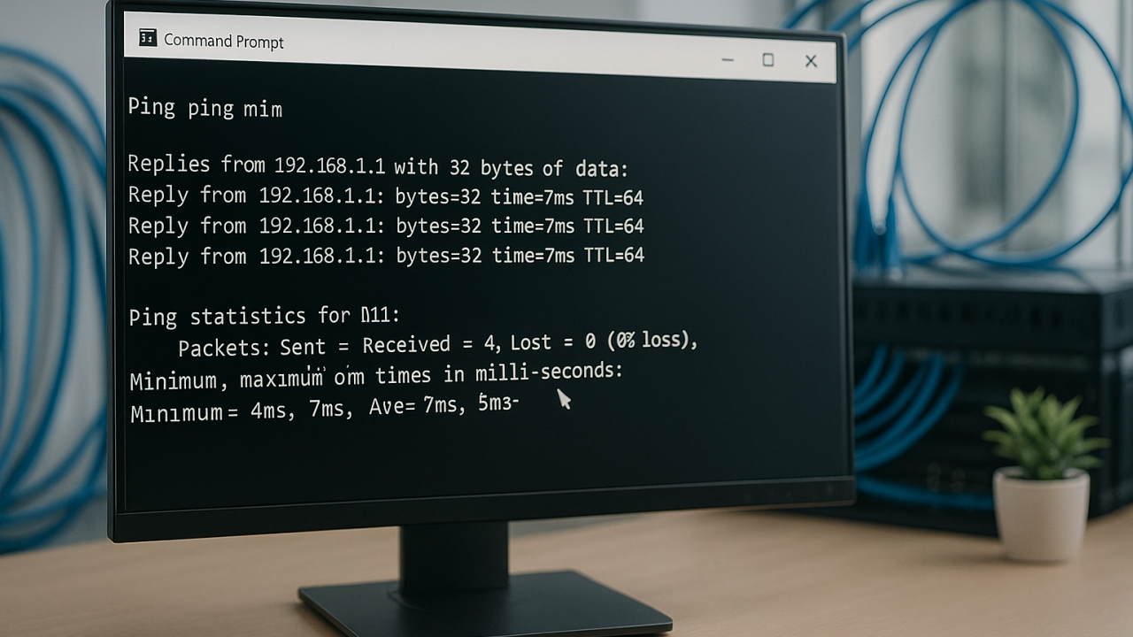 Descubra como o comando Ping pode revelar problemas na sua rede