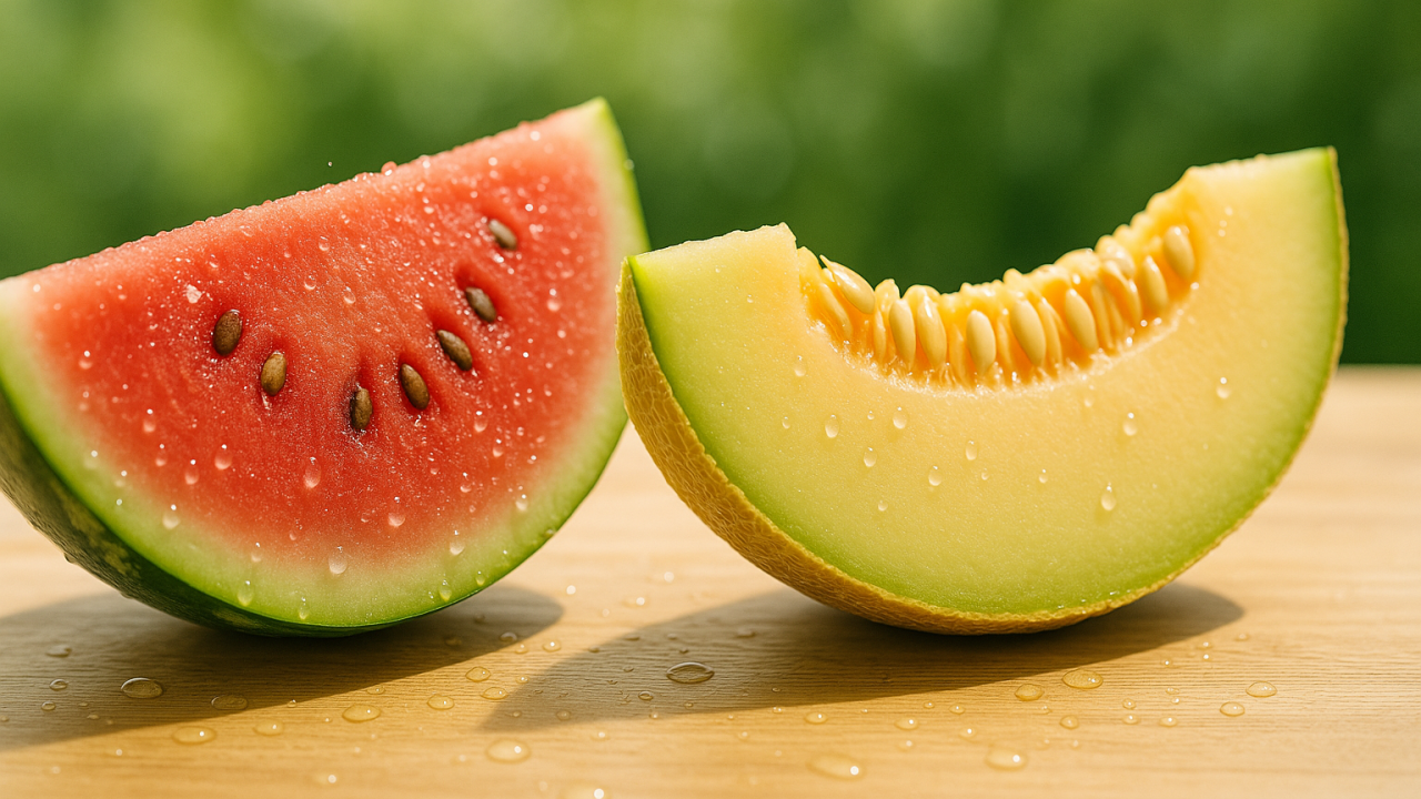 Melancia ou Melão: Qual é a melhor para hidratação e digestão?