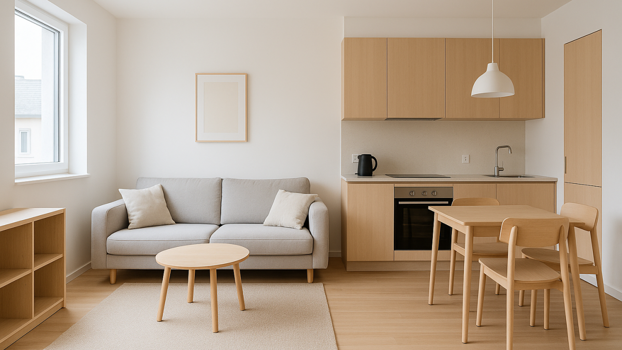 Studio 30m²: Descubra os segredos para maximizar cada cantinho