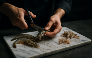 Como Limpar Camarão: 4 Técnicas profissionais que todo cozinheiro deveria saber