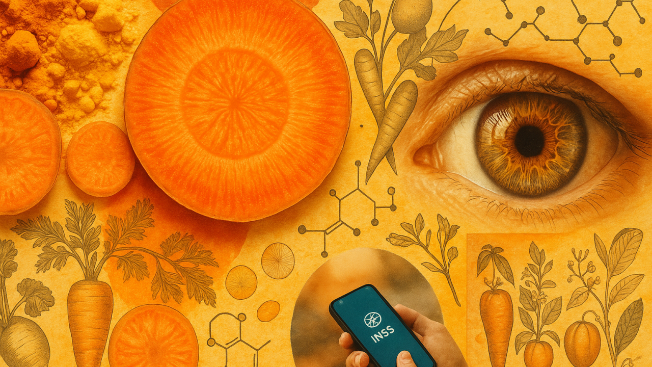 Alimentos que protegem sua visão: O segredo dos pigmentos alaranjados