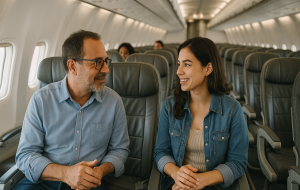 Como recusar troca de assento no avião sem criar conflitos