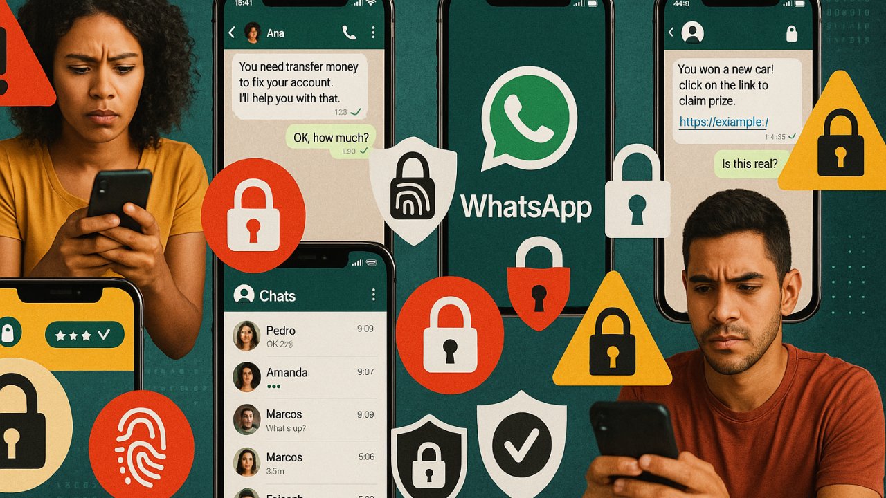 Golpe WhatsApp: Como espelhamento de tela rouba contas no Brasil