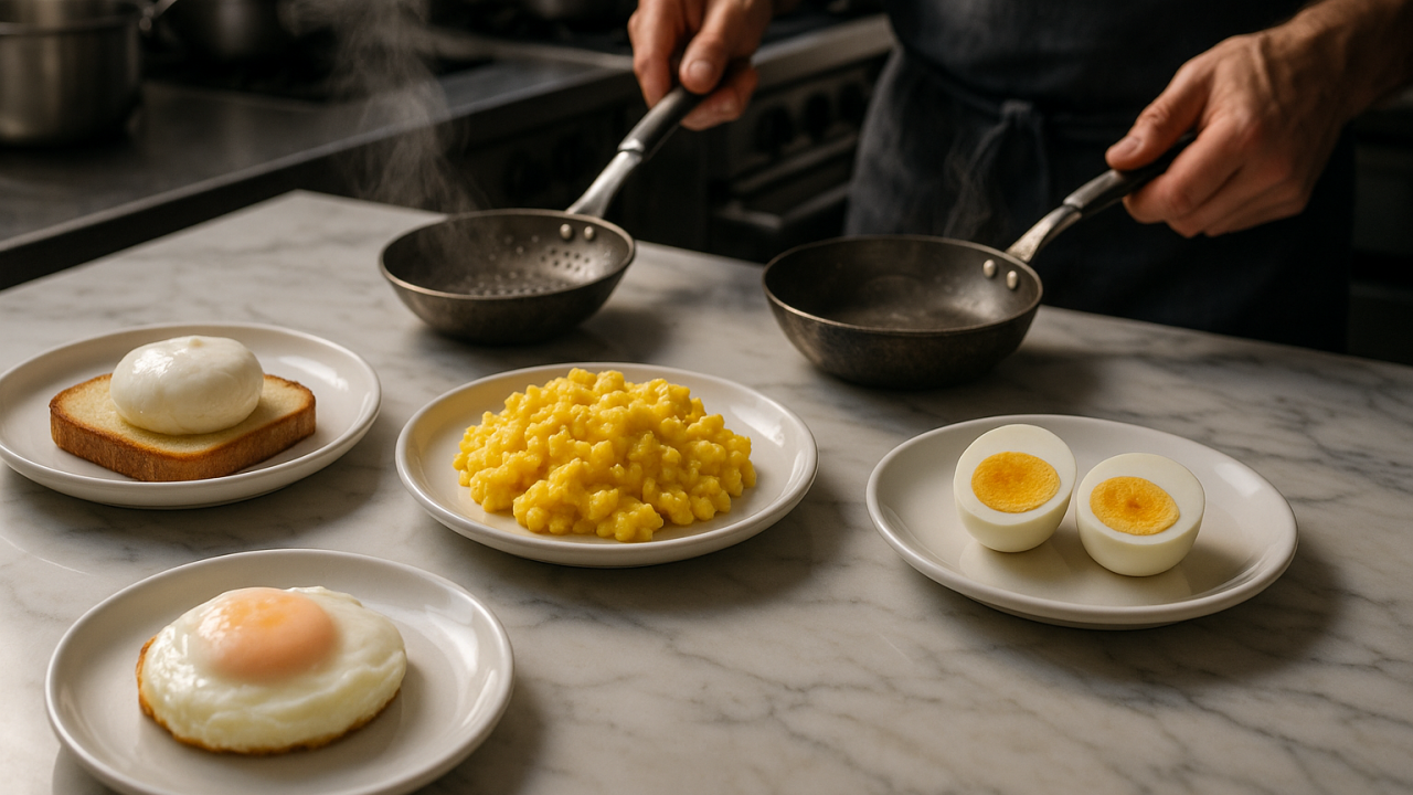 Domine a arte de preparar ovos: 6 Técnicas essenciais