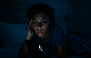 Como as redes sociais antes de dormir prejudicam seu sono