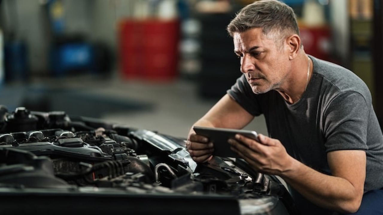 Cronograma de manutenção para carros de aplicativo