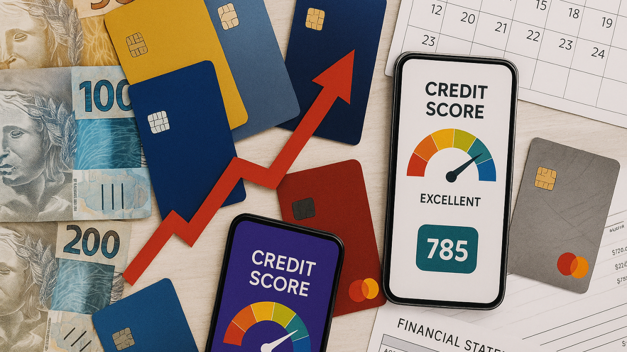 Como aumentar seu score em 90 dias e conquistar cartões melhores