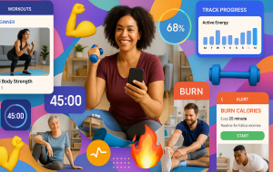 5 Apps gratuitos para treinar em casa com planos semanais
