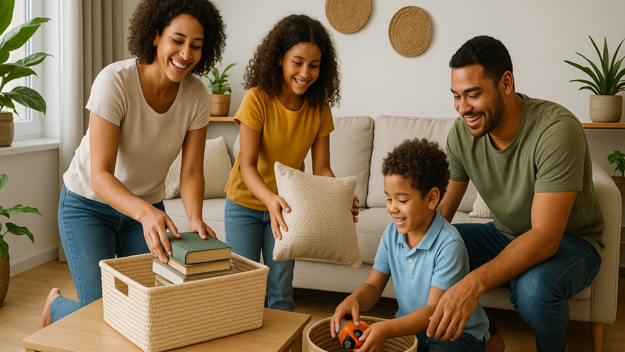 Rotina doméstica mais prática em 5 passos