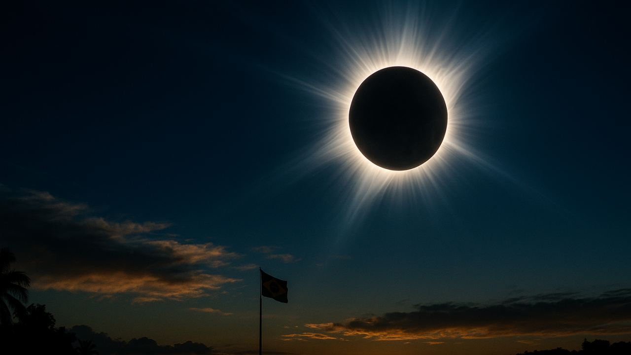Como funcionam os eclipses solares e lunares