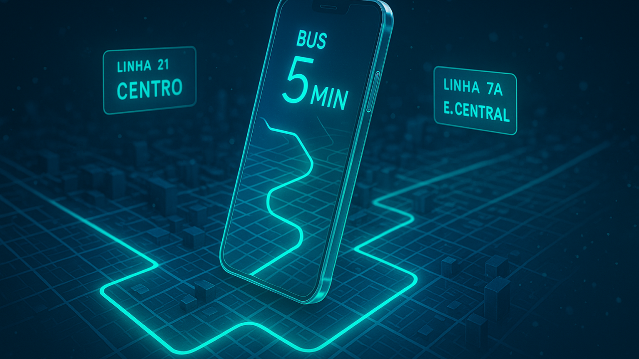 Como usar e configurar o app de transporte público de sua cidade