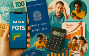 Antecipação do FGTS: vantagens e riscos antes de pedir.