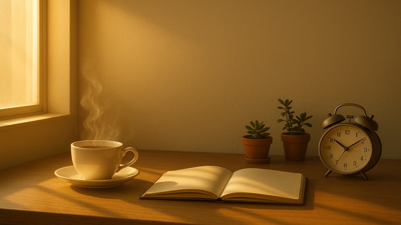 Como criar uma rotina matinal produtiva e leve