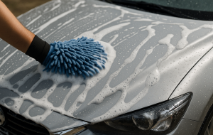 Como lavar o carro corretamente sem riscar a pintura