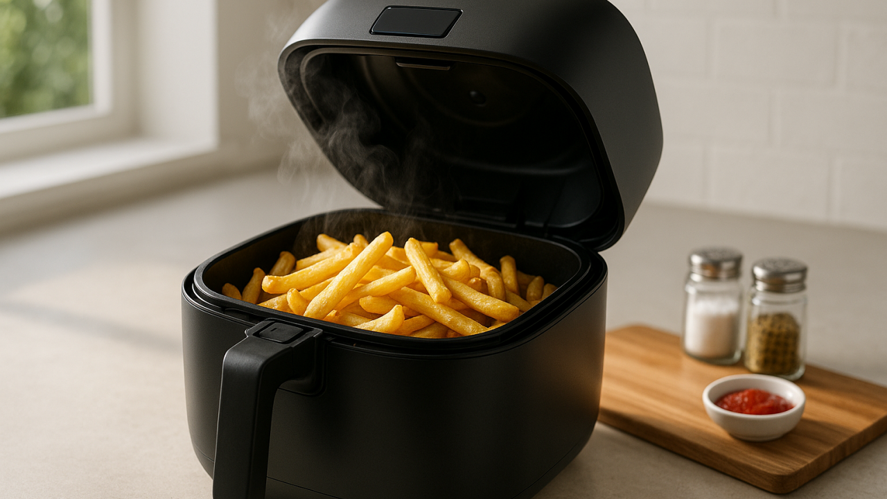 Airfryer: Tempos e temperaturas para 20 alimentos
