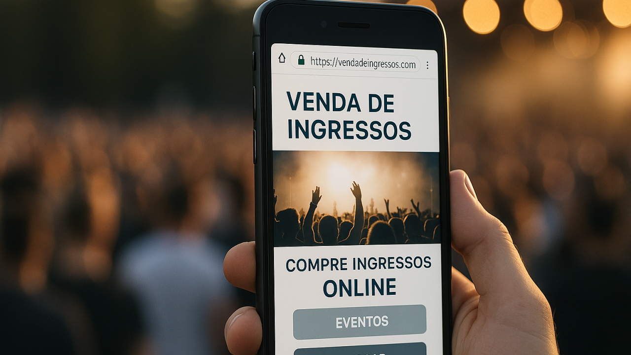 Como comprar ingresso online sem cair em golpe