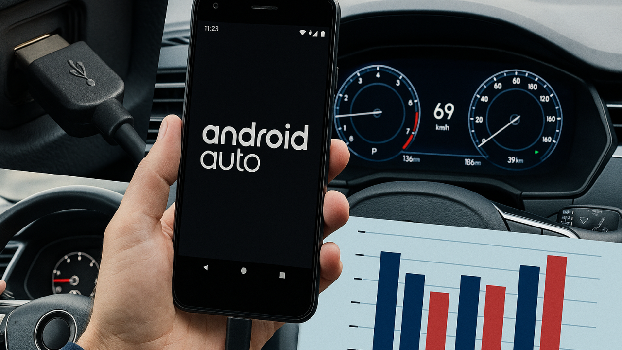 Android Auto sem fio: vale a pena? Teste real em 5 carros populares