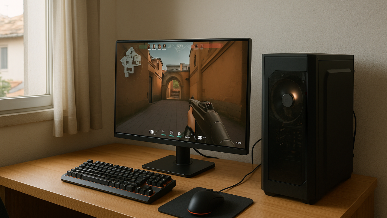 PC gamer barato: Configurações que rodam Valorant e CS2