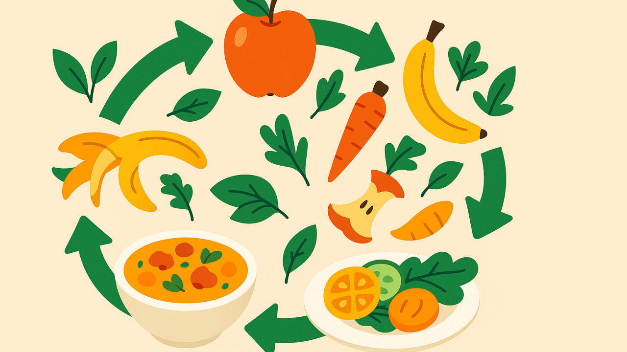 Casca, talo e folha: Transforme sobras em receitas gourmet sem gastar