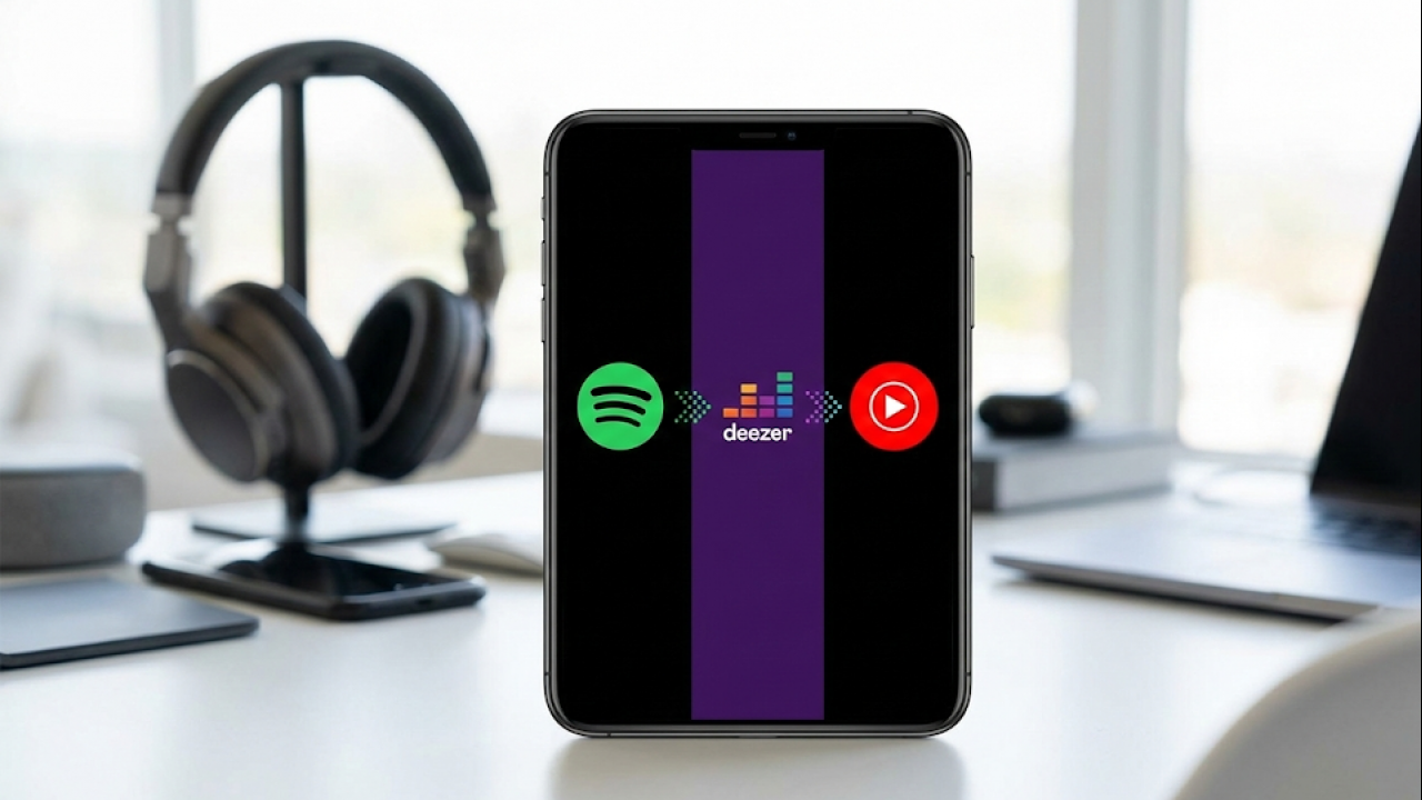 Como transferir playlists entre Spotify, Deezer e YouTube Music