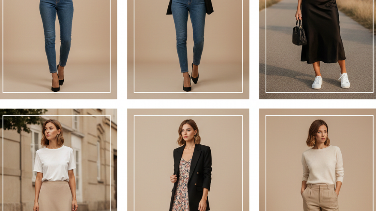 Peças curingas: O guarda-roupa inteligente que funciona o ano todo