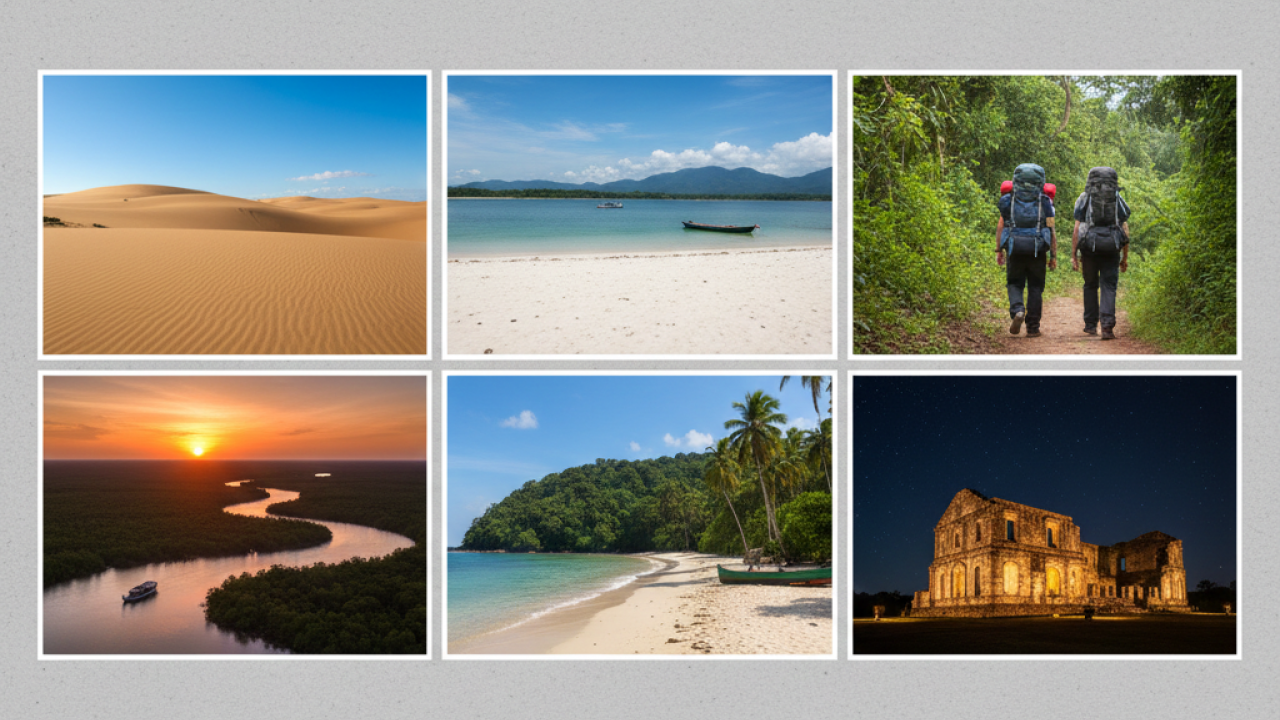 Destinos brasileiros escondidos que vão te surpreender