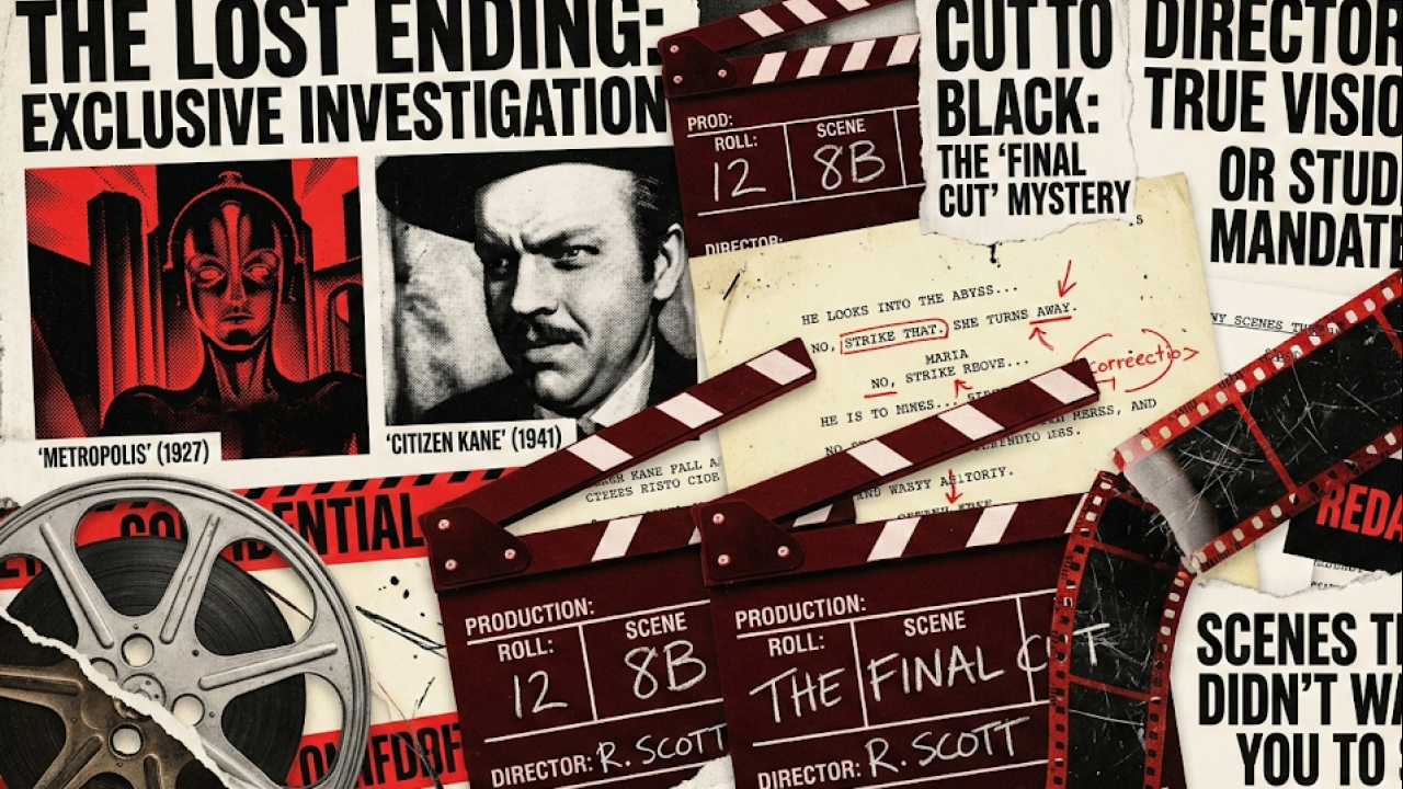 Cenas deletadas: Os finais que os diretores quiseram esconder