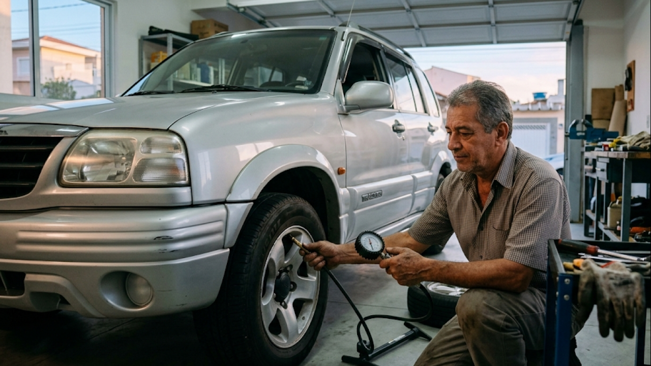 Revisão rápida: 6 itens para conferir antes de viajar de carro