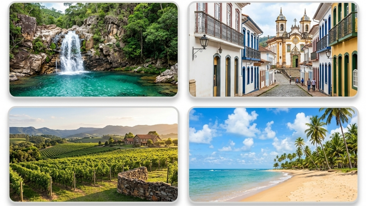 Bate-volta no Brasil: destinos que cabem em um fim de semana