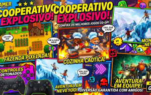 Jogos cooperativos para jogar com amigos sem estresse